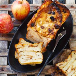French toast and apple bake