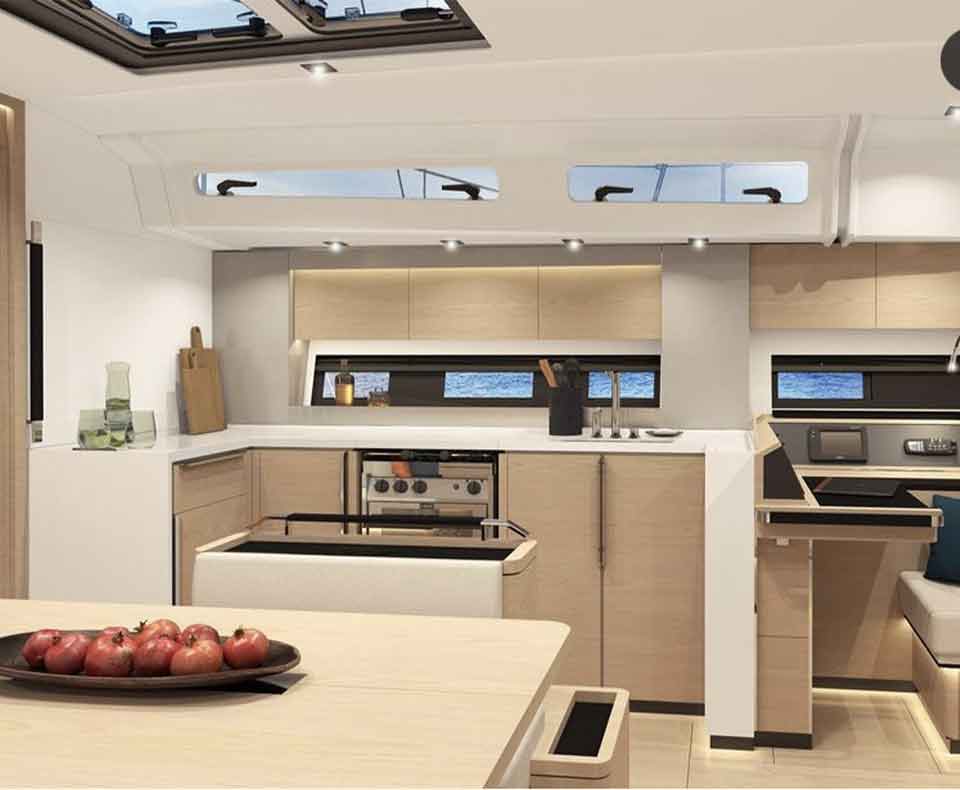 Gas built-in oven and stove