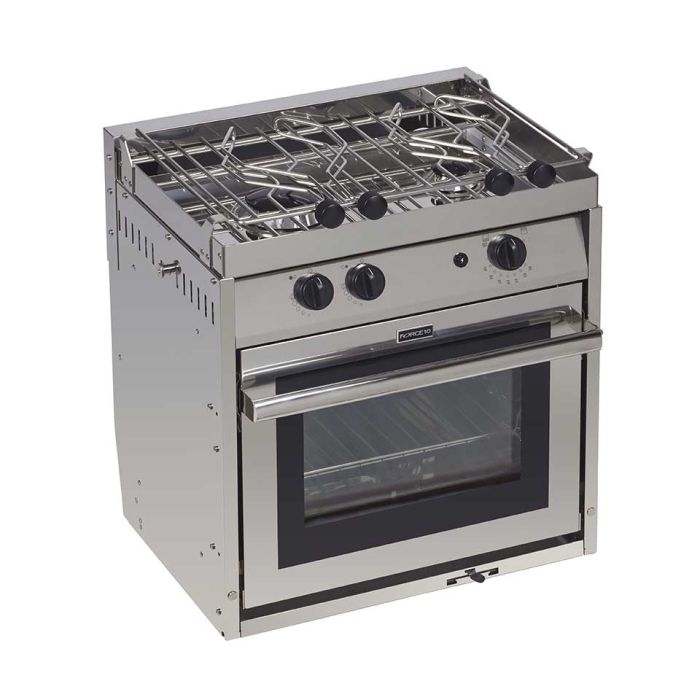 FORCE10 - 2 burner gimbaled gas cooker Euro compact - Force 10 2