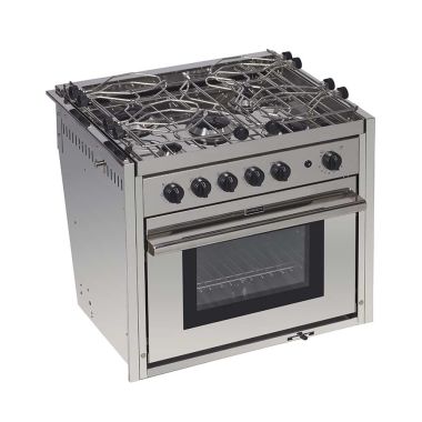 5 burner gimbaled gas cooker