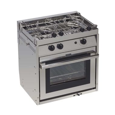 2 burner gimbaled gas cooker Euro compact